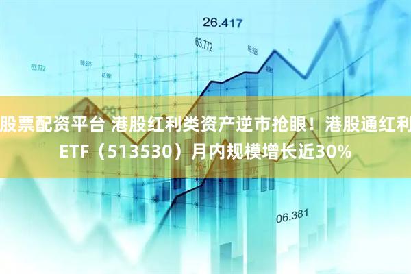 股票配资平台 港股红利类资产逆市抢眼！港股通红利ETF（513530）月内规模增长近30%