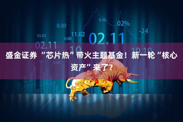 盛金证券 “芯片热”带火主题基金！新一轮“核心资产”来了？