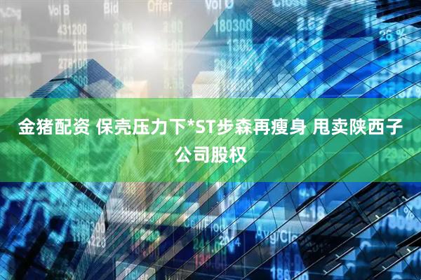 金猪配资 保壳压力下*ST步森再瘦身 甩卖陕西子公司股权