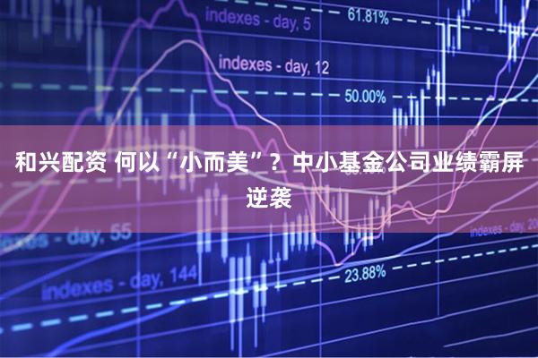 和兴配资 何以“小而美”？中小基金公司业绩霸屏逆袭